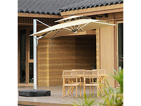 斯（sī）肯特遮陽傘（銀色（sè）立柱）