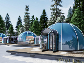 新（xīn）款高端（duān）雙層中空隔熱星空房